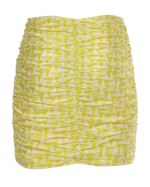 Elisabetta Franchi Yellow Skirt