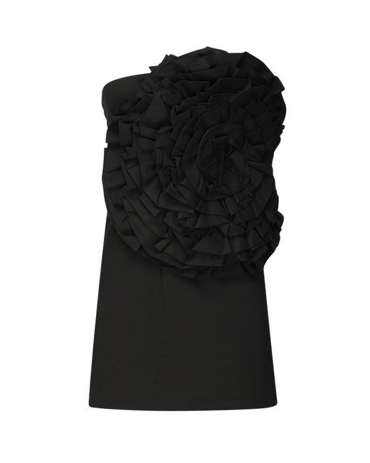 ROTATE BIRGER CHRISTENSEN Black Dresses Cotton