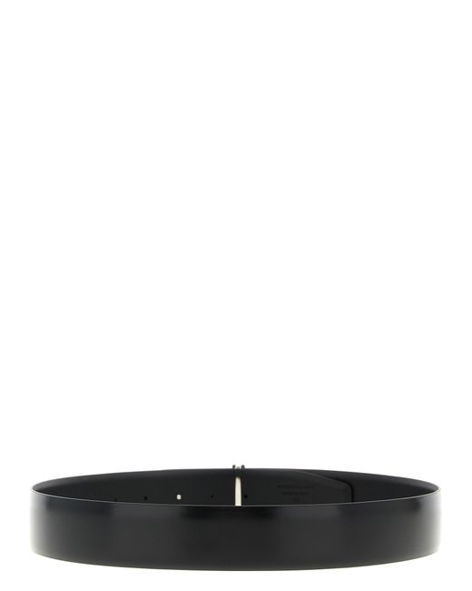 Tom Ford Black Shiny Leather Belt for men