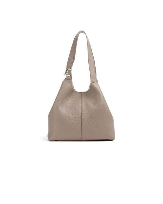 Coccinelle Natural Shopping Bag Grained Leather Shopper-Bags