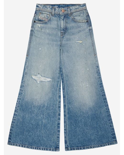 DIESEL Blue Jeans Cotton for men