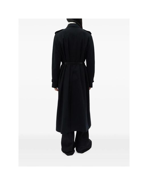 Ann Demeulemeester Black Coats for men