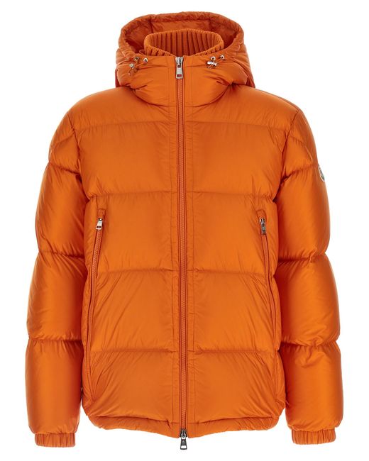 Moncler Orange 'Rivau' Down Jacket