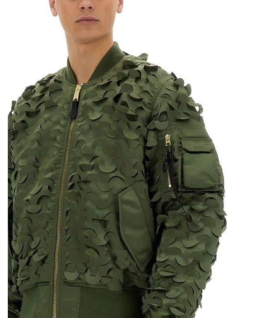 Alpha Industries Green Flight Jacket Ma-1 Ulcans for men