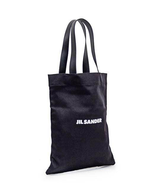 Jil Sander Blue Flat Tote Bag for men