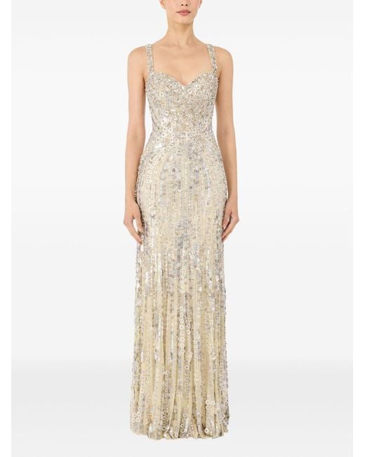 Jenny Packham Natural Dress Da Vinci Nylon