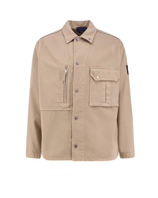 Stone Island Natural Jackets Cotone for men