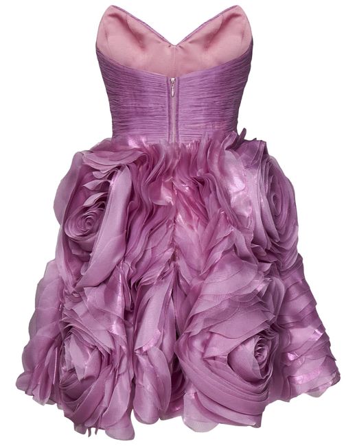 IRIS SERBAN Purple Dress