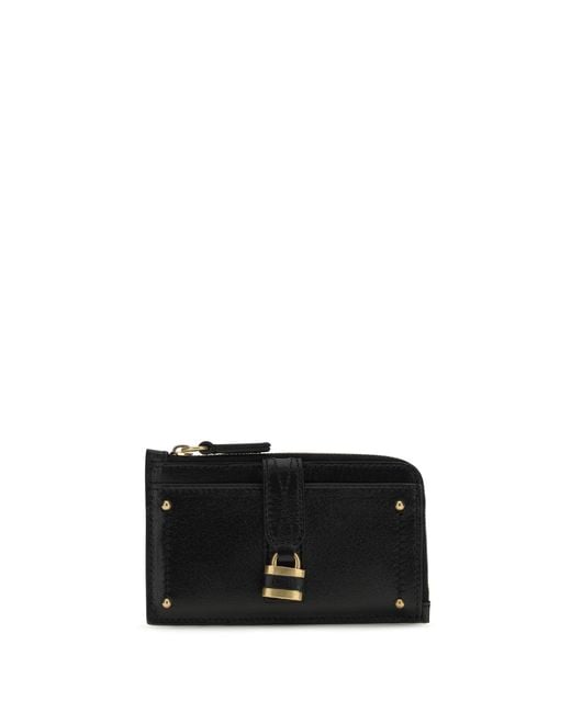 Chloé White Coin Purse Paddington Calf Leather (Bos Taurus) Wallets & Purses
