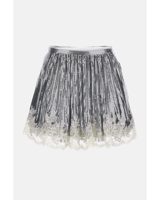 Rabanne Multicolor Mini Skirt