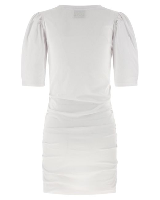 Isabel Marant White Cotton Short Dress