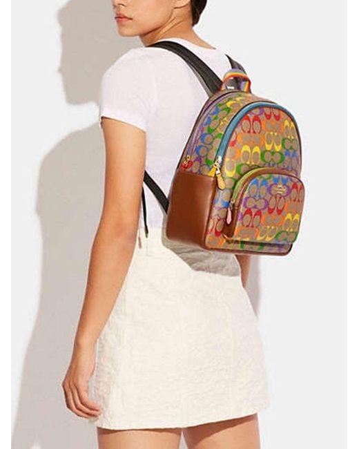 COACH Multicolor Backpack Bags Backpacks