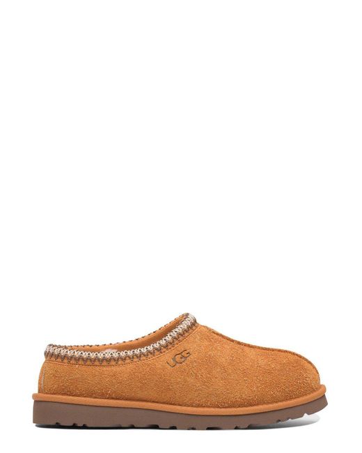 Ugg Brown Tasman Shaggy Mules for men