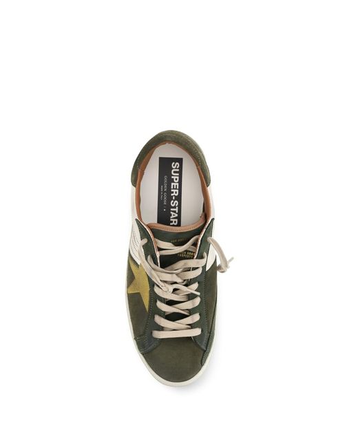 Golden Goose Deluxe Brand Metallic Super Star Sneakers for men