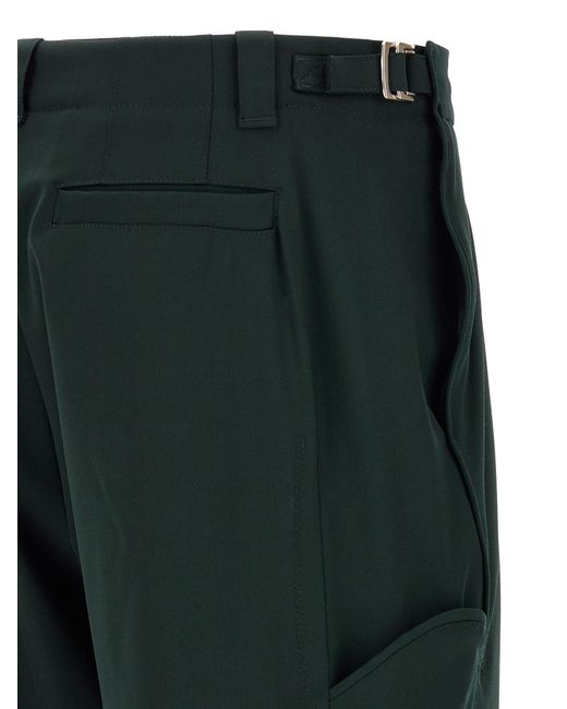 Kiko Kostadinov Gray Straight Pleated Pants for men