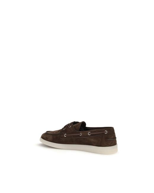 Prada Brown Calf Leather Bos Taurus Slip for men