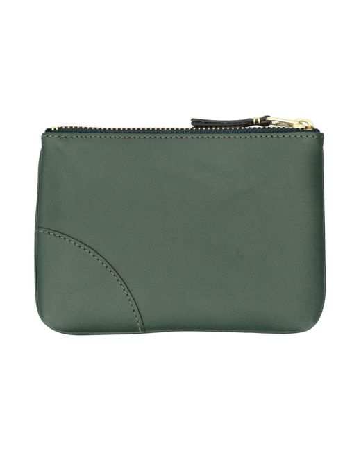 Comme des Garçons Green Xsmall Classic Leather Pouch