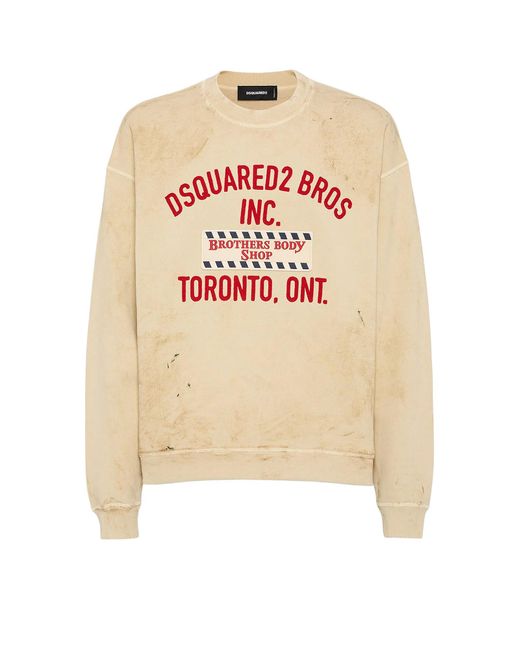 DSquared² White Sweaters for men