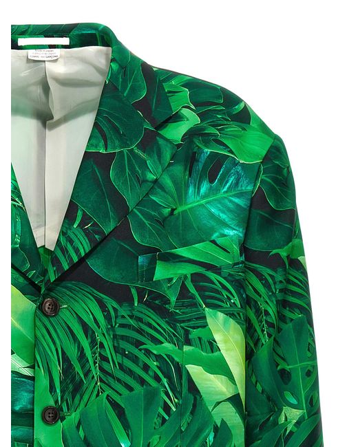 Comme des Garçons Green 'Foliage' Blazer for men