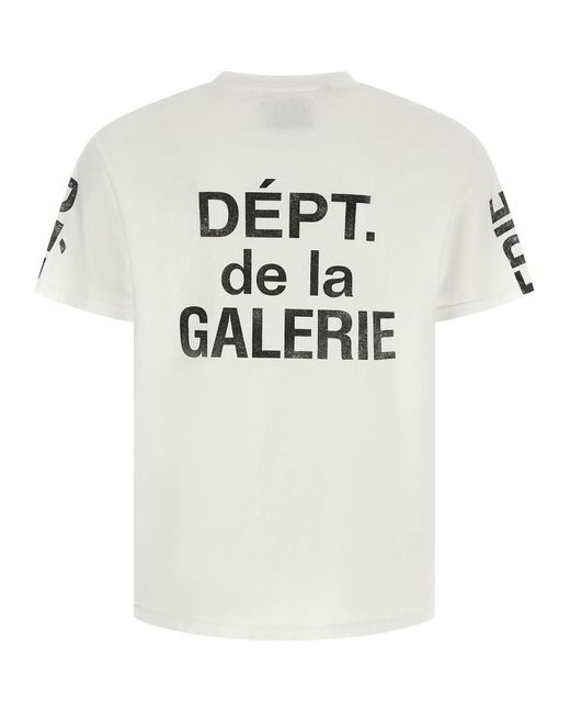 GALLERY DEPT. White 'French Collector' T-Shirt for men
