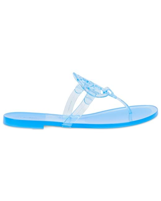 Tory Burch Blue Low Sandal Miller Jelly Tpu
