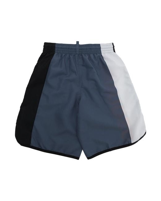 DSquared² Blue Kids Swimsuit Polyester Swim Shorts & Trunks for men