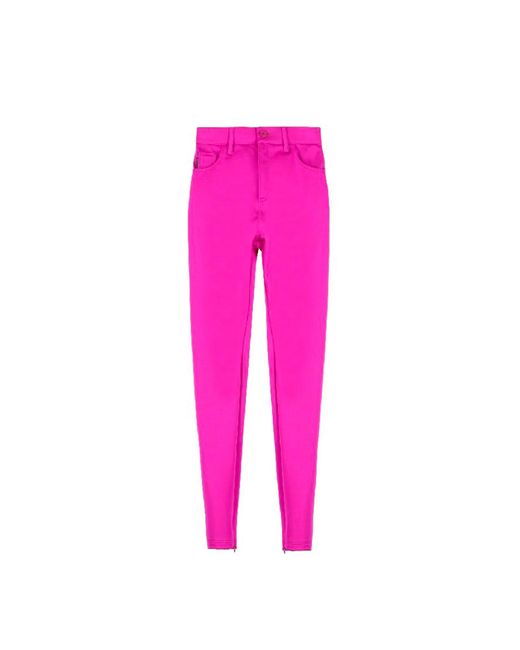 Balenciaga Pink Slim-Fit Trousers