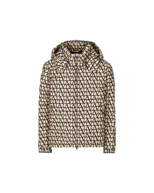 Valentino Garavani Multicolor Toile Iconographe Down Jacket for men