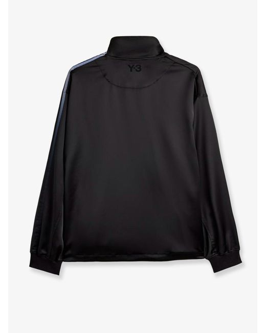 Adidas Black Technical Fabric Zip-Up Sweatshirt Recycled Polyester Sweatshirts for men