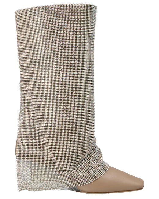 Benedetta Bruzziches Gray Virginia Boot