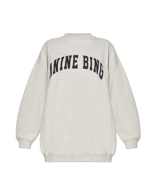 Anine bing sweatshirt white shop