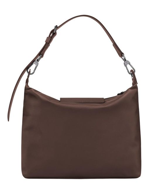 Longchamp Brown Hobo Bag Le Pliage Xtra Leather Shoulder