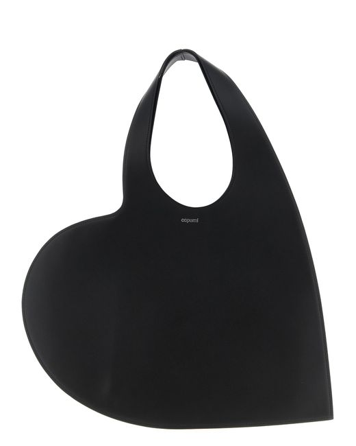 Coperni Black 'Heart' Shoulder Bag