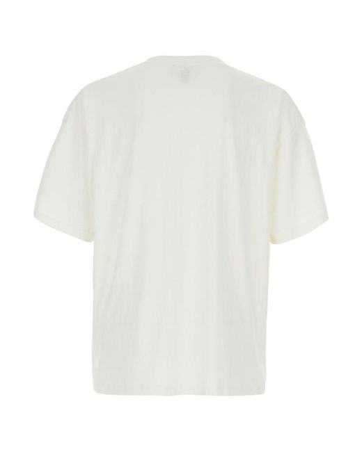 Represent White T-Shirt Cotton T-Shirts for men