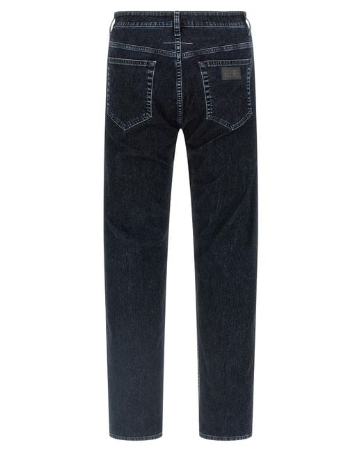 MM6 by Maison Margiela Blue Used Wash Jeans Cotton for men
