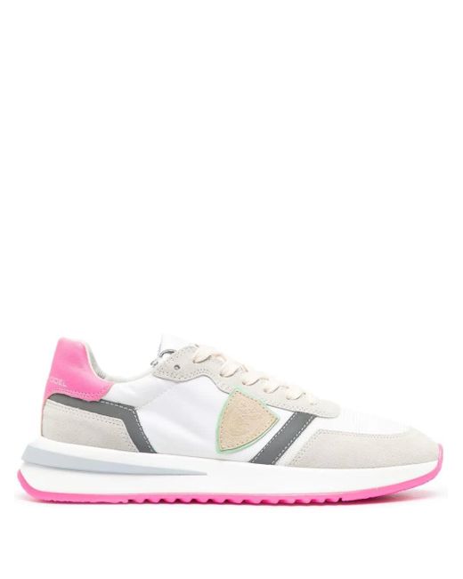 Philippe Model Tropez 2.1 Running Sneakers - Blanc Fucsia in White ...