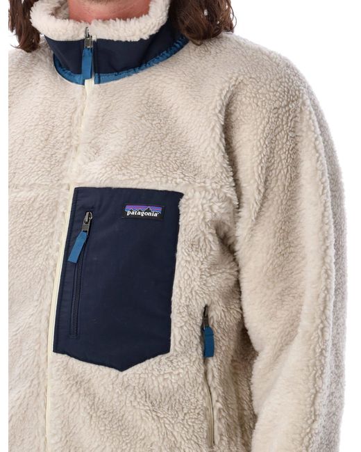 Patagonia Gray Classic Retro-x® Fleece Jacket for men