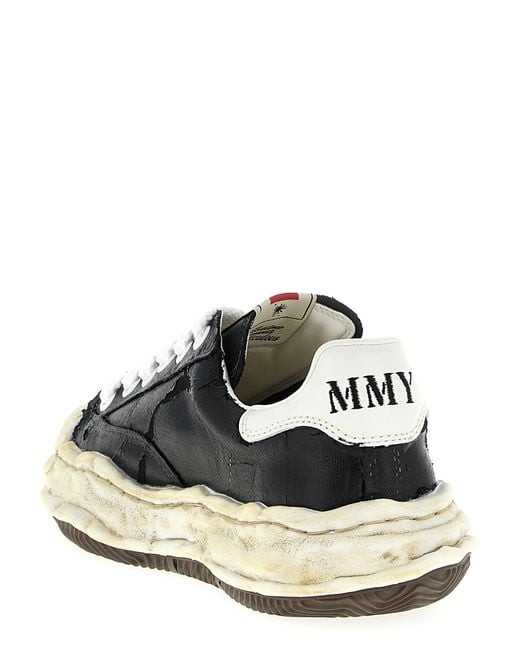 Maison Mihara Yasuhiro Black 'blakey' Sneakers for men