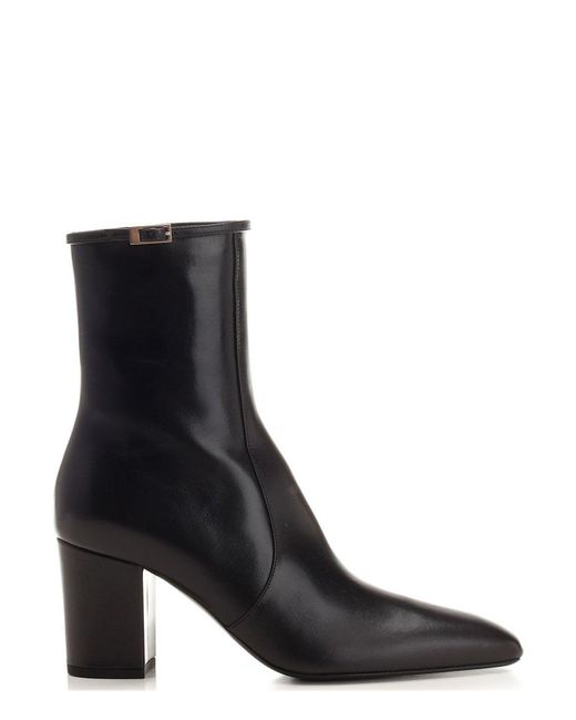 Saint Laurent Black ‘Betty’ Heeled Ankle Boots
