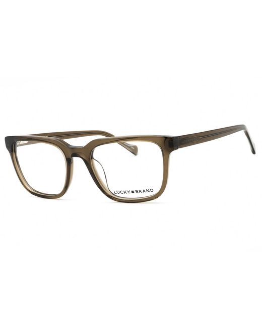 Lucky Brand Black Lucky Brand Vlbd420 Rectangular Acetate Eyeglasses