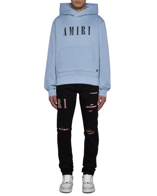 Amiri Blue Sweaters for men