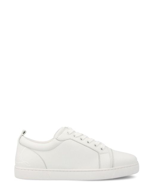 Christian Louboutin White Louis Sneakers