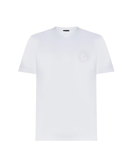 Giorgio Armani White T-Shirt for men