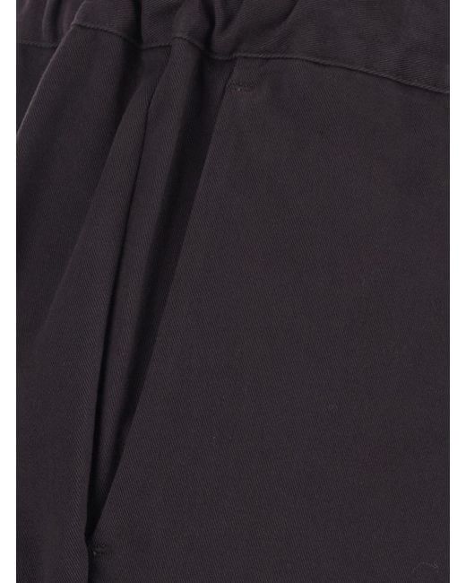 Semicouture Blue Trousers Buddy Cotton