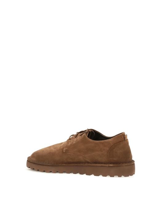 Marsèll Brown Lace-Up Shoes Sancrispa Alta for men