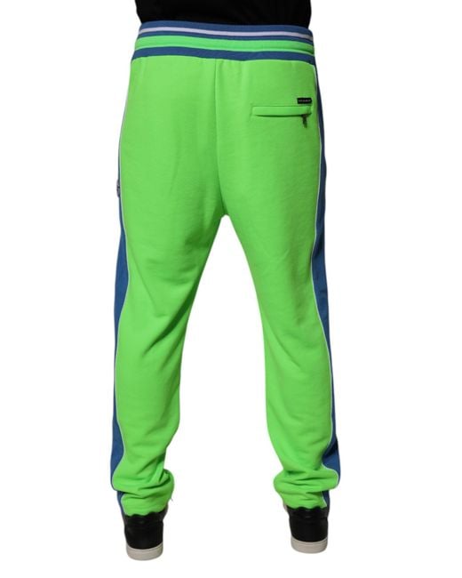 Dolce & Gabbana Green Jogger Sweatmen's Pants for men