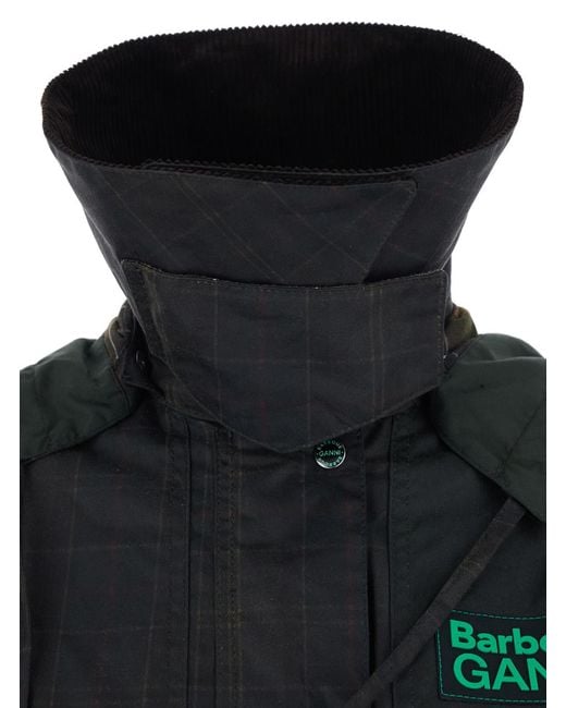 Barbour Black Jacket Dark Waxed Cotton