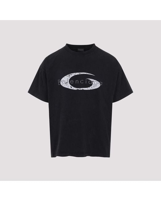 Balenciaga Black Tshirt for men