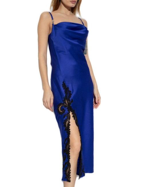 Versace Blue Sleeveless Dress
