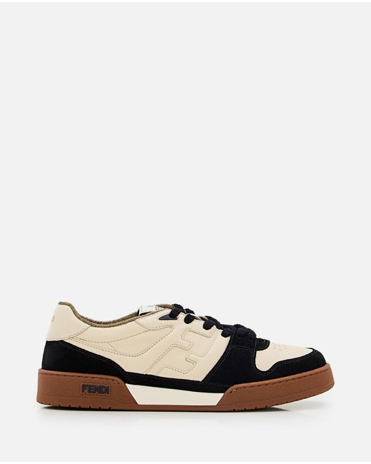 Fendi Black Match Trainers for men